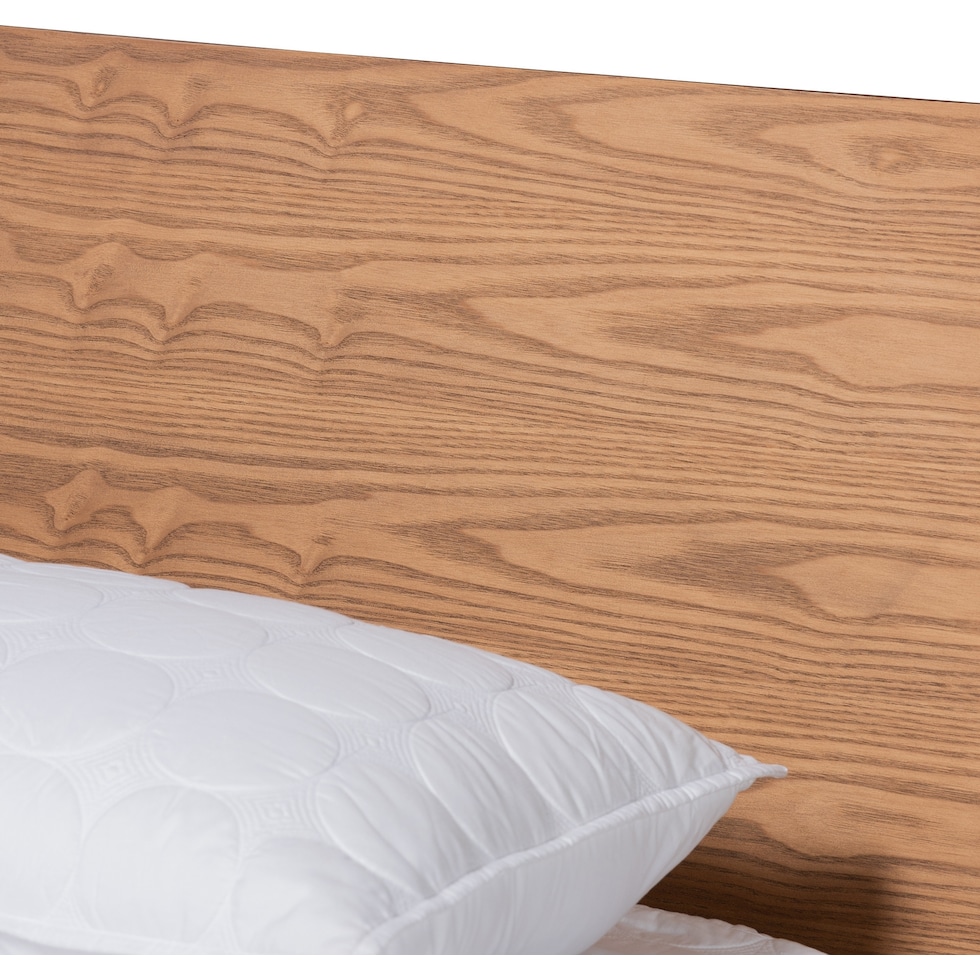 aviva dark brown king bed   