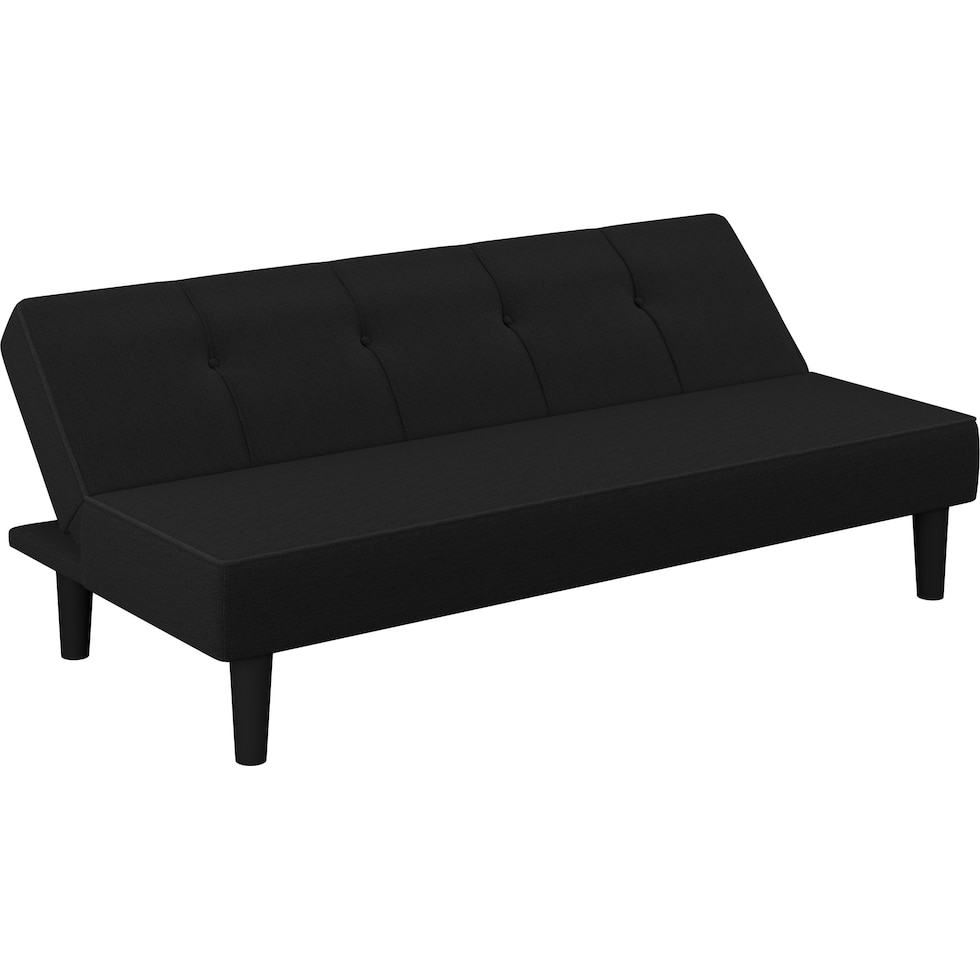 avril black futon   