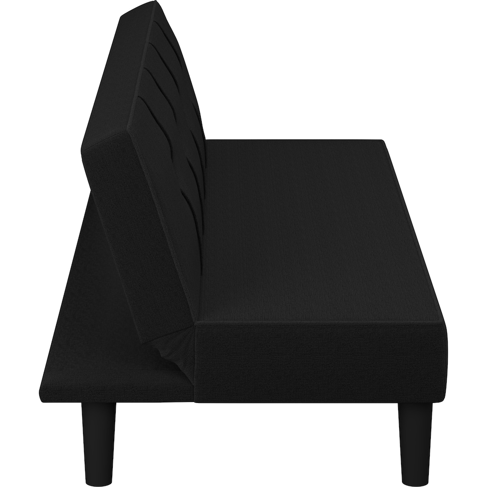 avril black futon   