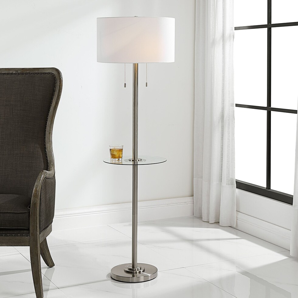 avril metal floor lamp   