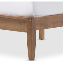 axelle dark brown king bed   