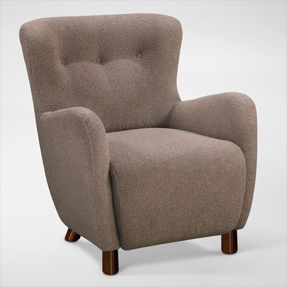 ayers neutral accent chair   