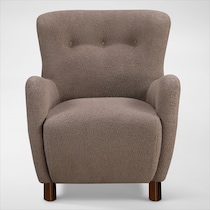 ayers neutral accent chair   