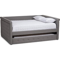 azora gray full bed   