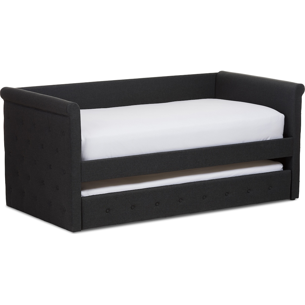azora gray twin bed   