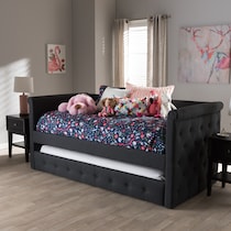 azora gray twin bed   