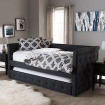 azora gray twin bed   