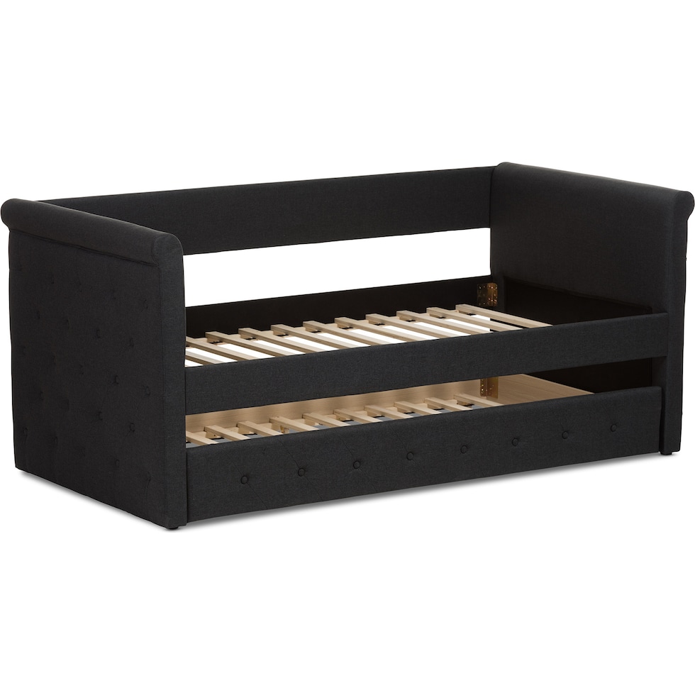 azora gray twin bed   