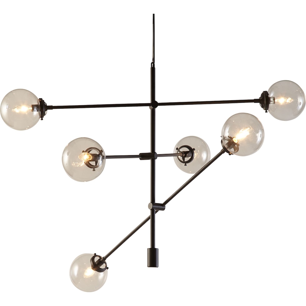 azusa gold chandelier   