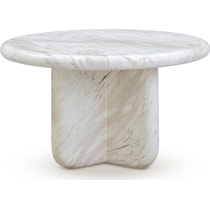 badlands white coffee table   