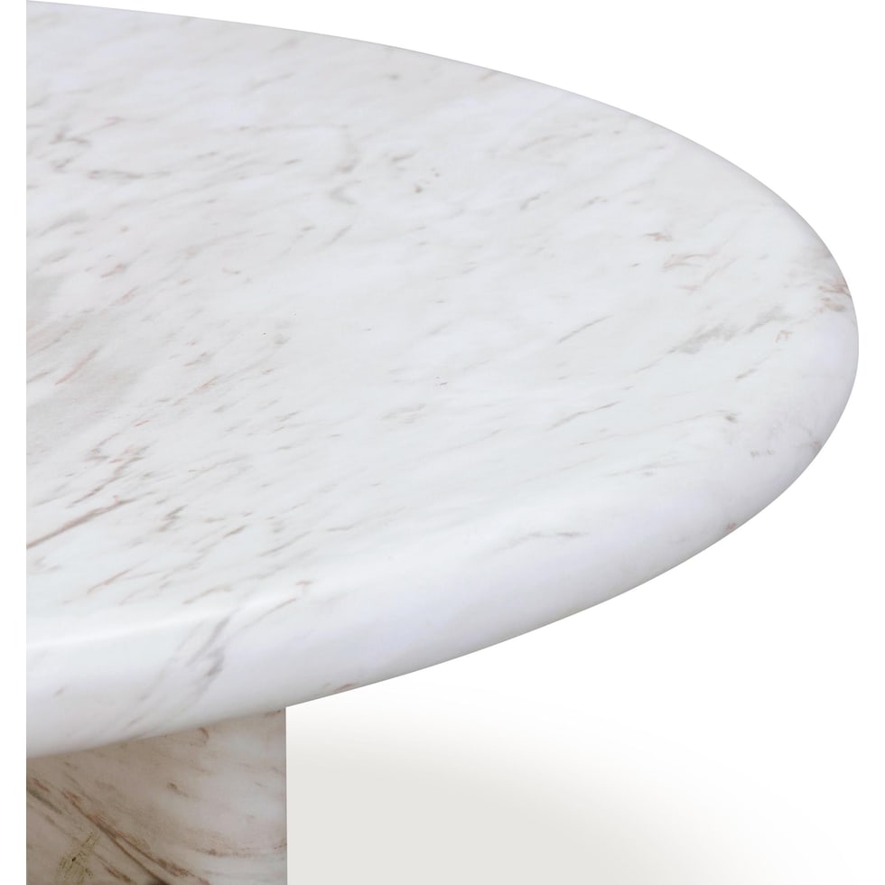 badlands white coffee table   