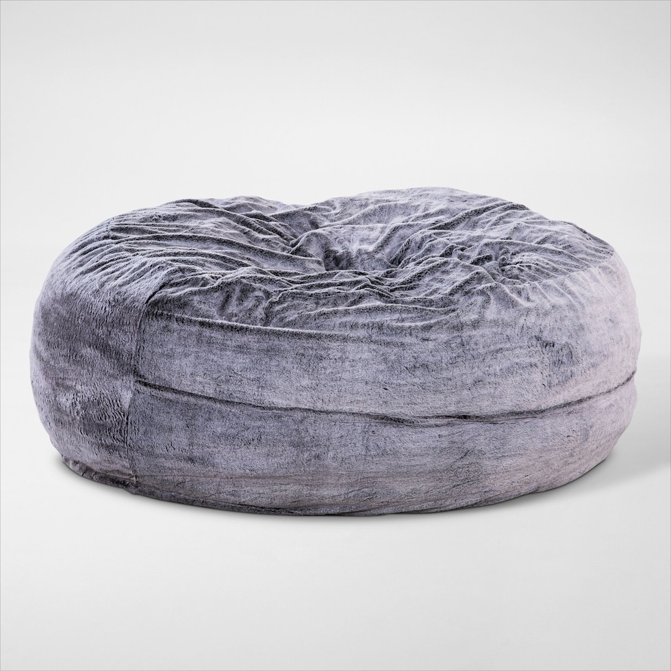 bala gray pouf   