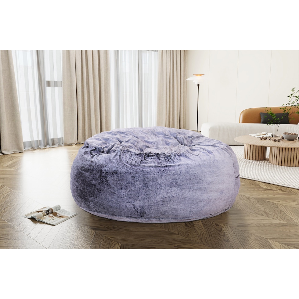 bala gray pouf   