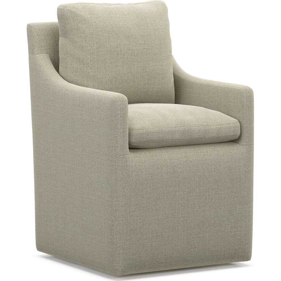 ballard gray arm chair   