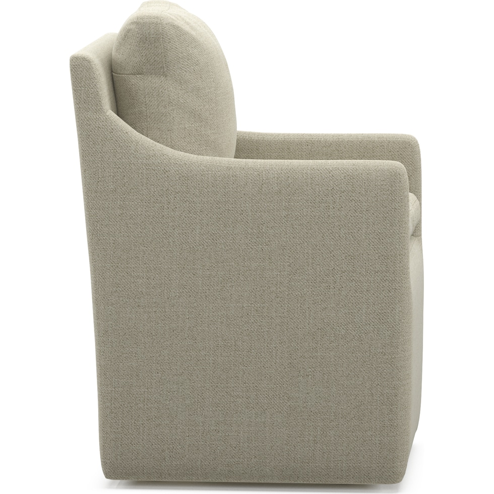 ballard gray arm chair   