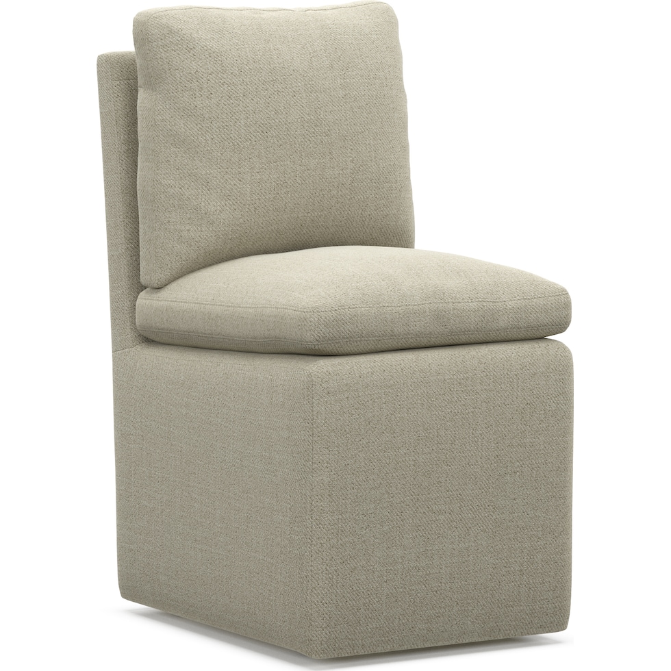 ballard gray dining chair   