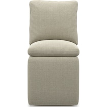 ballard gray dining chair   