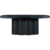 bandalier black dining table   