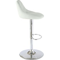 bandon white bar stool   