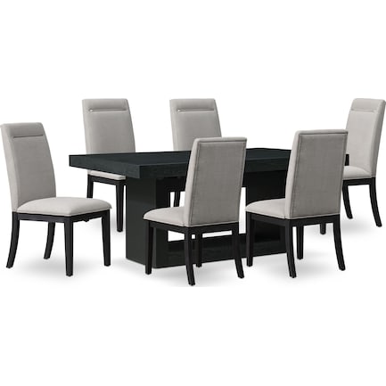 Banks Dining Table with 6 Chairs