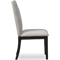 banks gray dining chair   