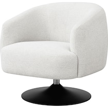barbara neutral swivel chair   