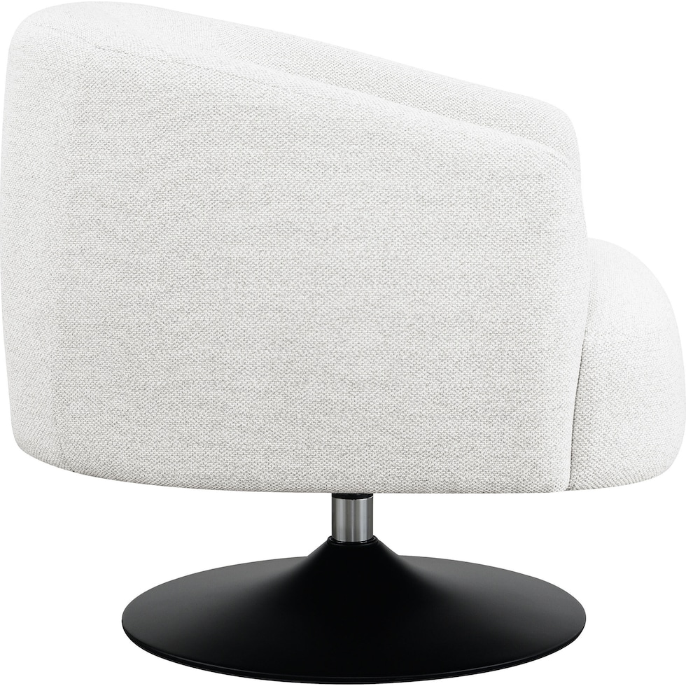 barbara neutral swivel chair   