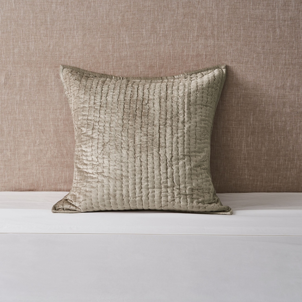 bari beige pillow sham   