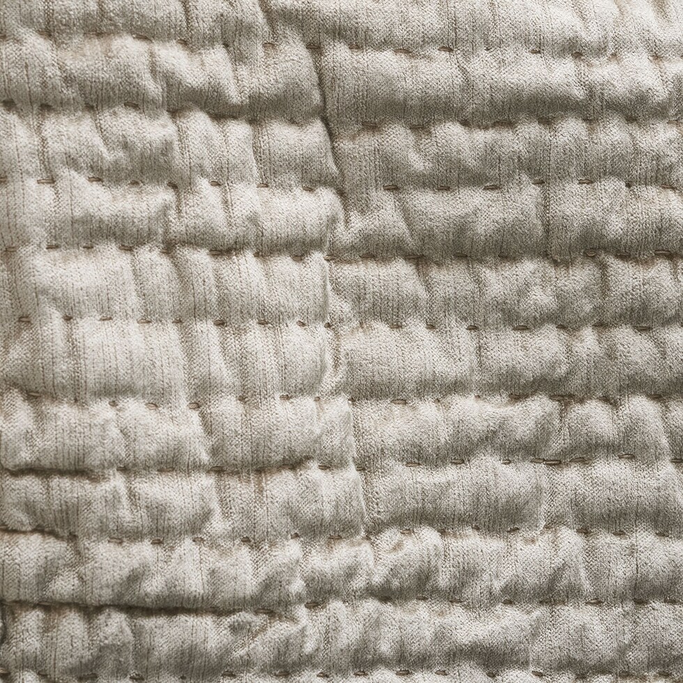 bari beige pillow sham   
