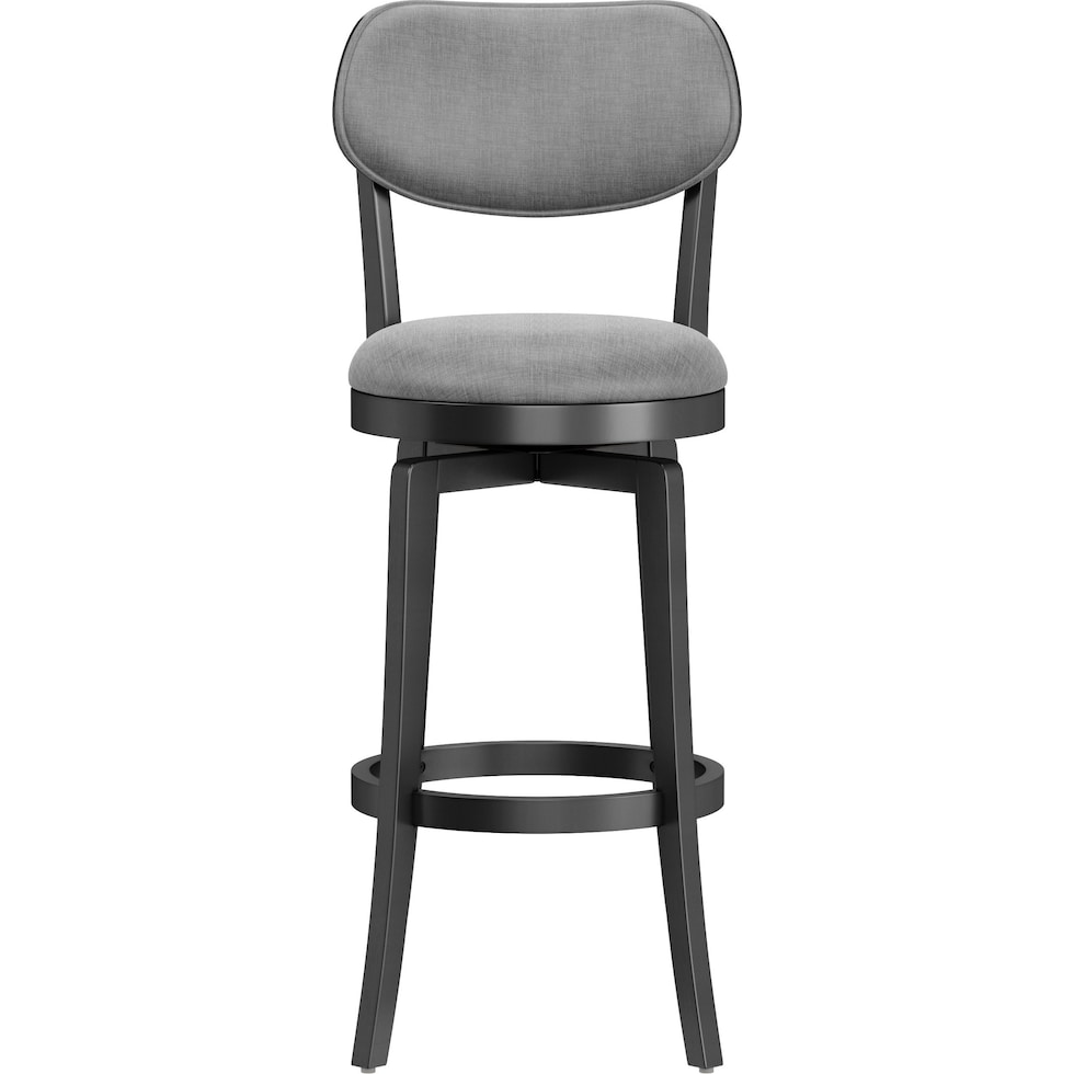 bari black bar stool   