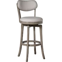 bari gray bar stool   