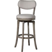 bari gray bar stool   