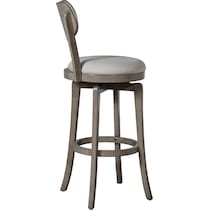 bari gray counter height stool   