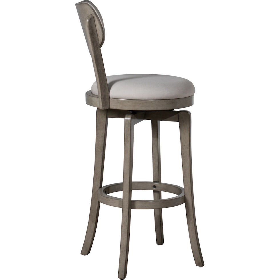 bari gray counter height stool   