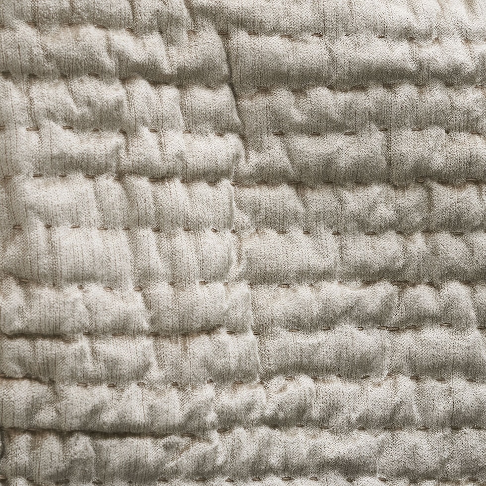 bari light brown king quilt   