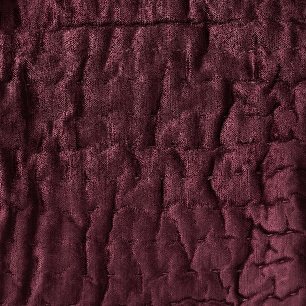bari red pillow sham   