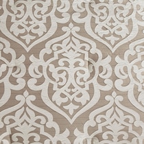 barker light brown california king bedding set   