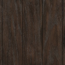 barn door dark brown chest   