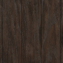 barn door dark brown dresser & mirror   