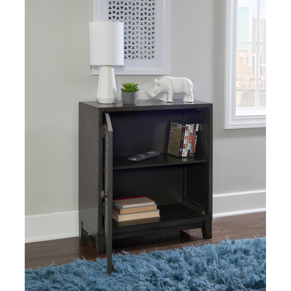 barnett gray accent cabinet   