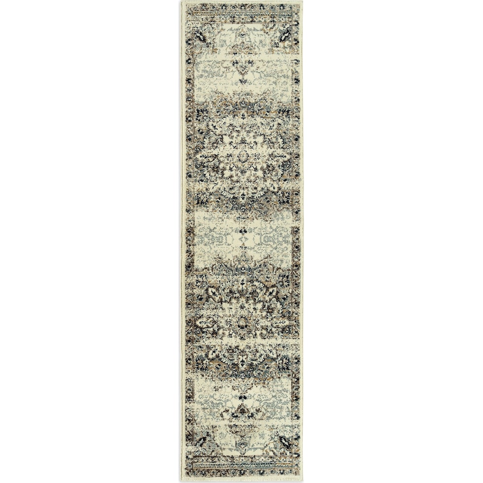 barrera white rug   