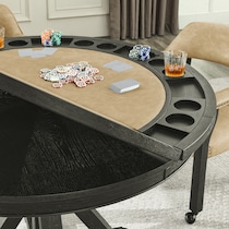barrett black gaming table   