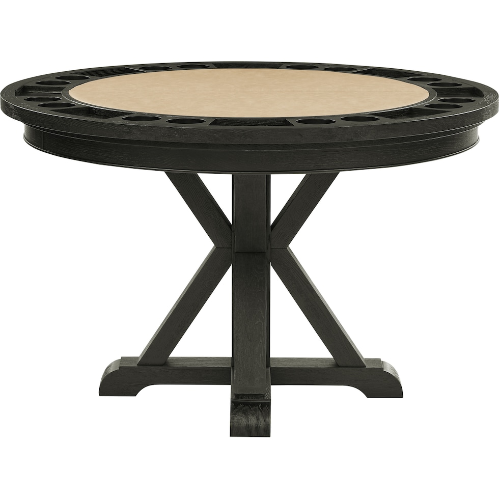 barrett black gaming table   