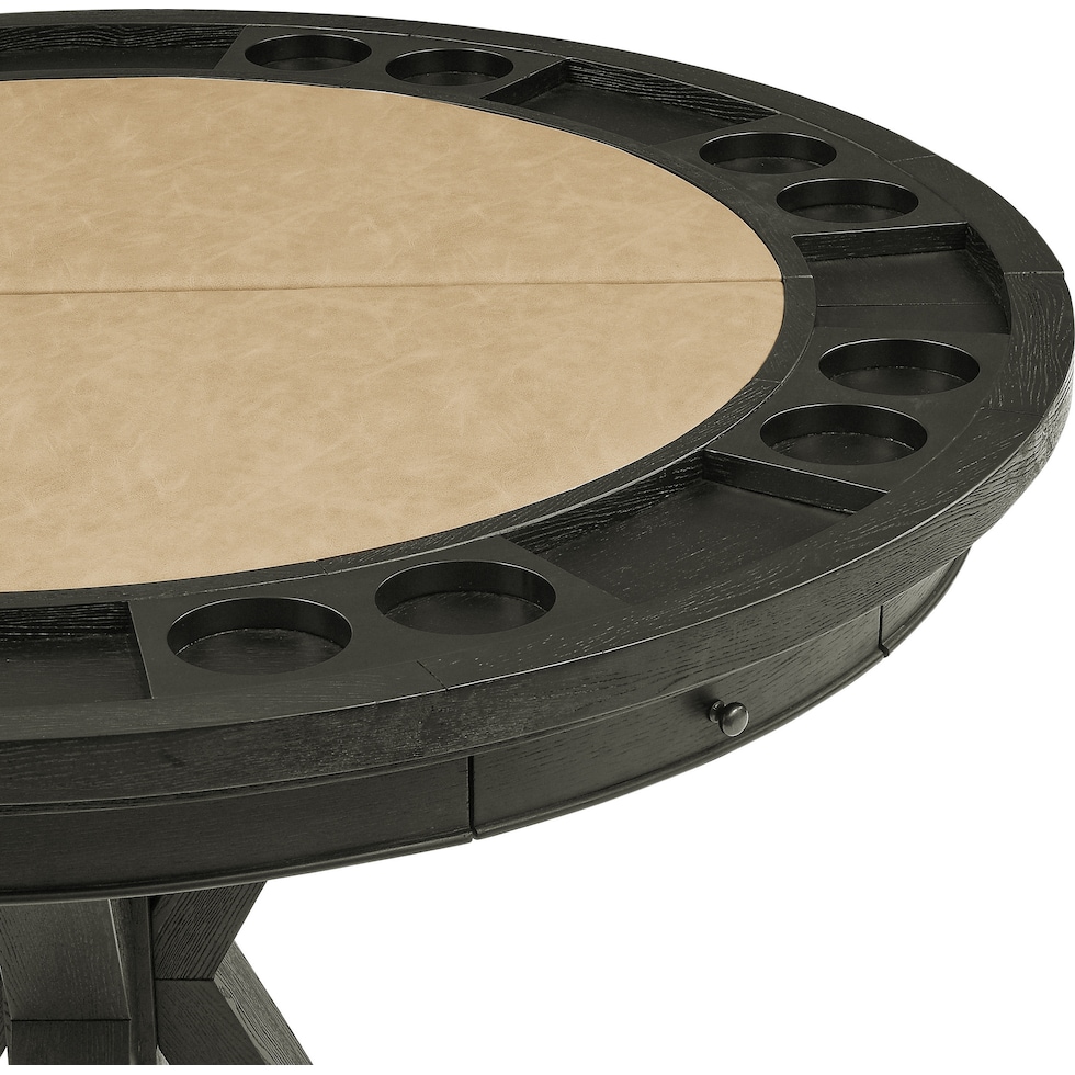 barrett black gaming table   