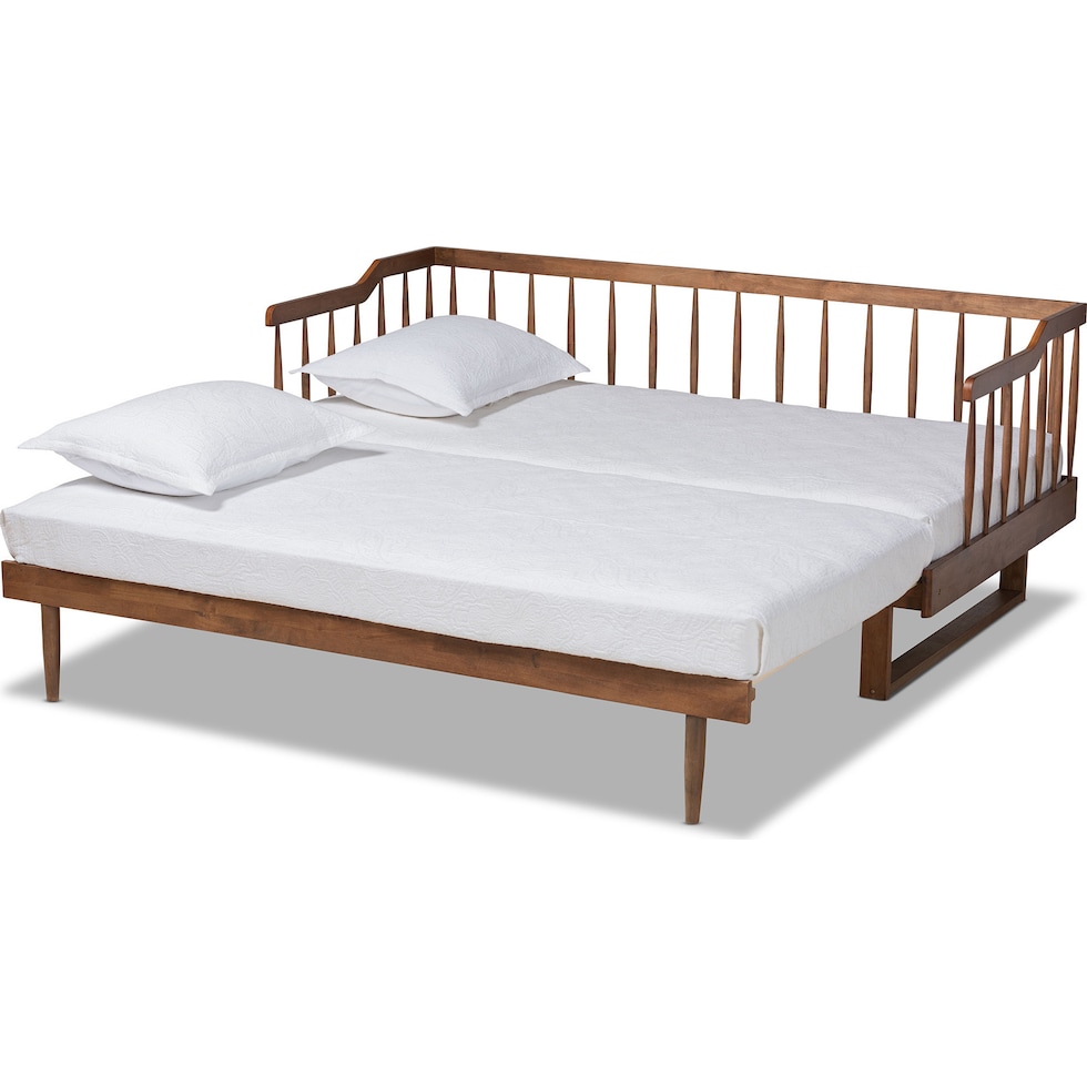 barrett dark brown twin bed   