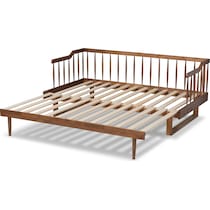 barrett dark brown twin bed   