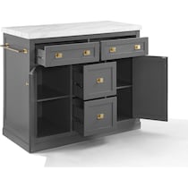 bartlett gray kitchen island   