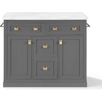 bartlett gray kitchen island   