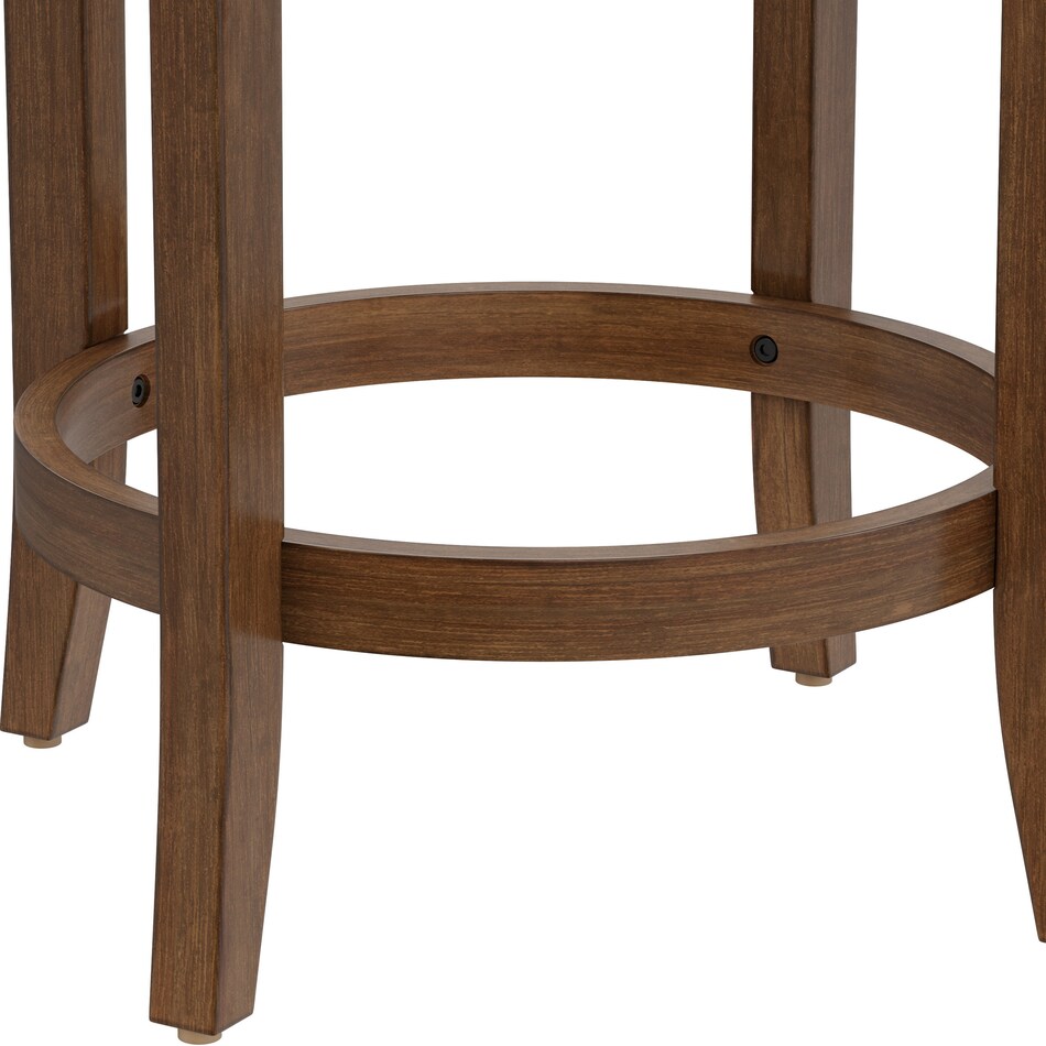 bartly dark brown counter height stool   