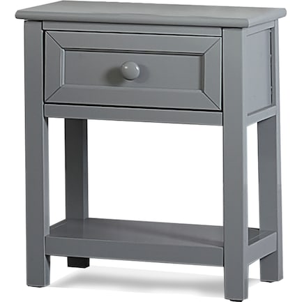 Bartley Nightstand - Gray